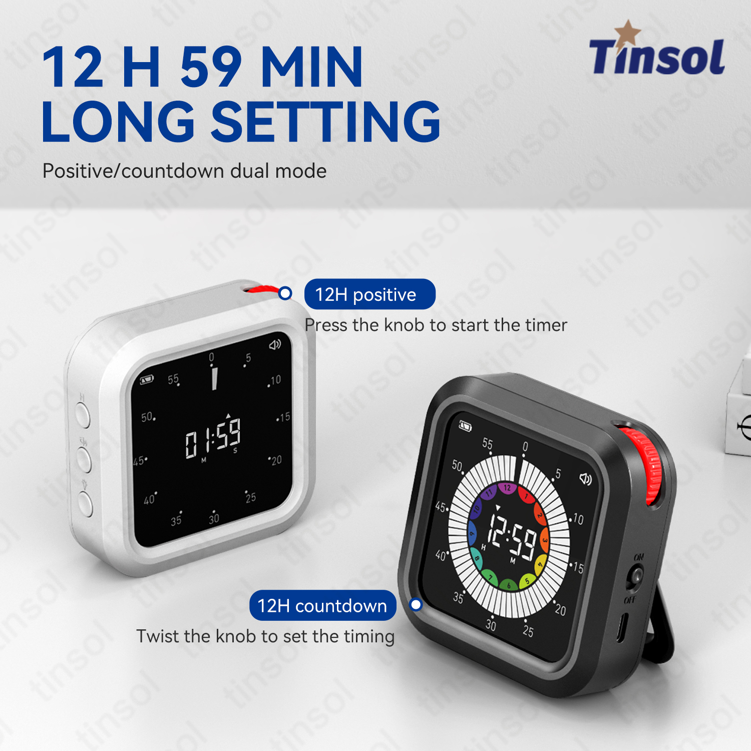 Baking Kitchen Hourly - TINSOL Visual timer for students' learning,