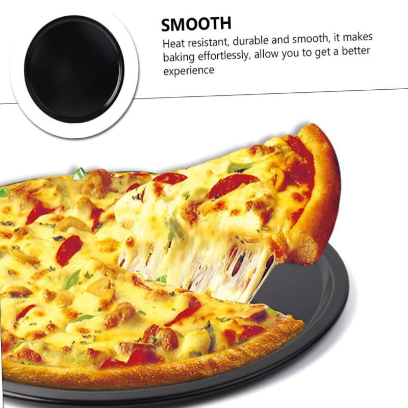 Kitchen Baking Pan - 10/11/12/14 Inch Pizza Baking Pan Nonstick