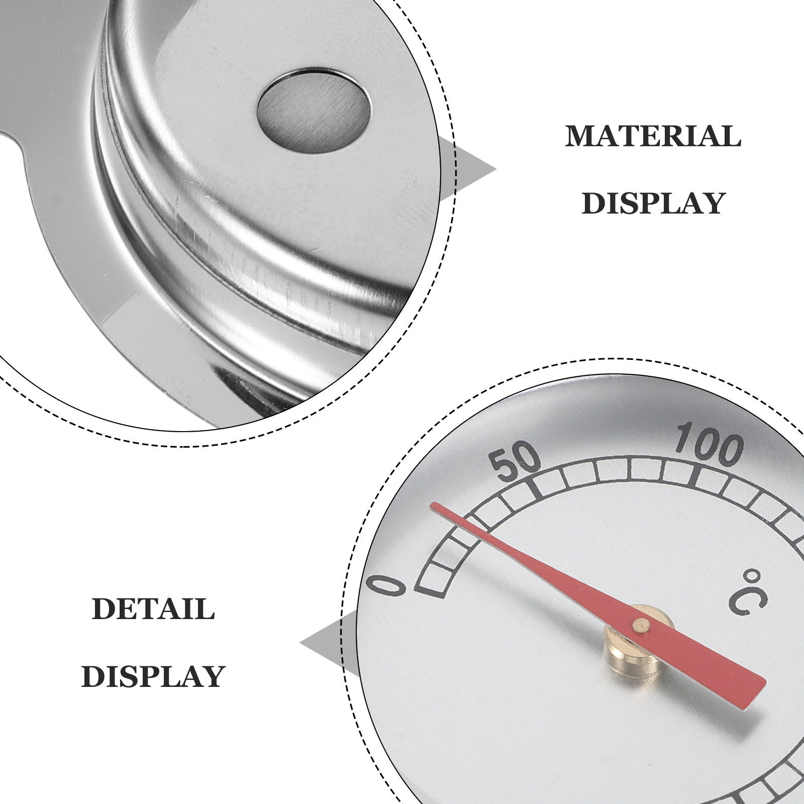 Stainless Steel Oven Thermomet - Oven Thermometer Analog avis et prix