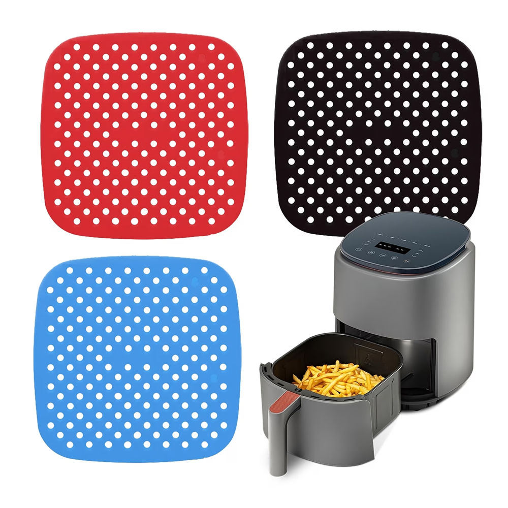 Reusable Air Fryer Pad, Silico - Kitchen Baking Mat avis et prix