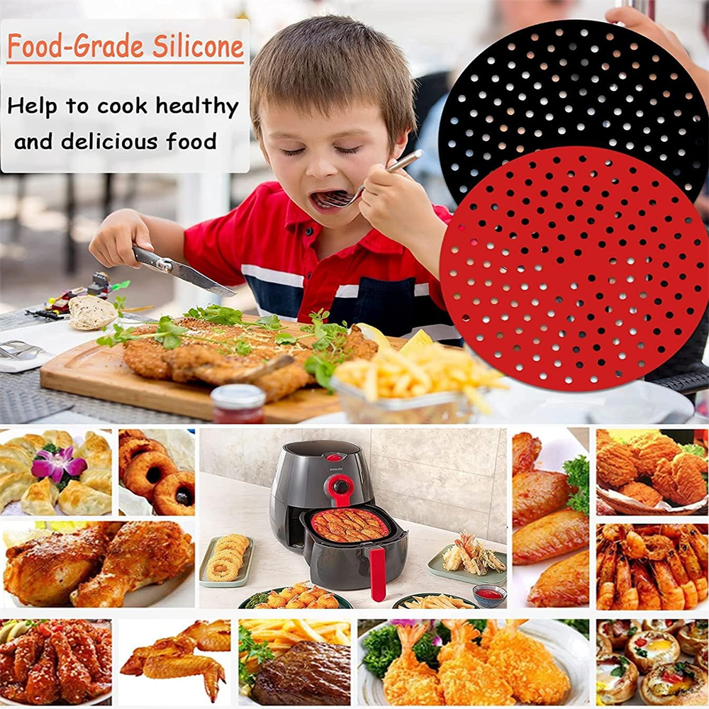 Reusable Air Fryer Pad, Silico - Kitchen Baking Mat avis et prix