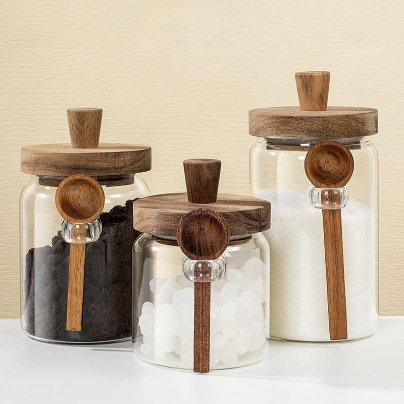 Clear Glass Candy Snack Jar wi - Kitchen Bank avis et prix