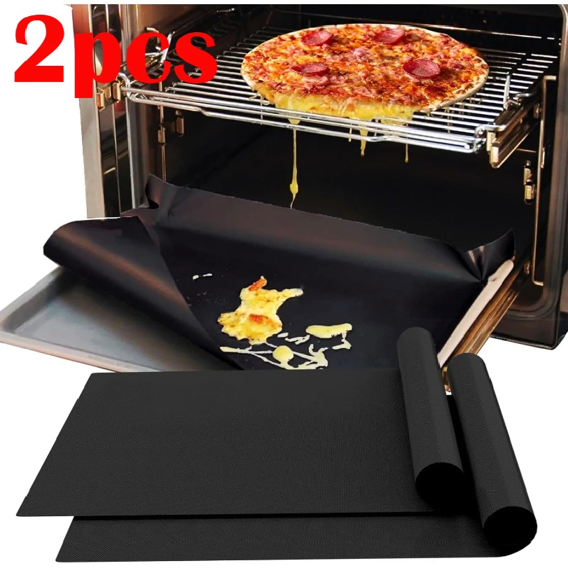 2pcs Large Non Stick Oven Line - Super Kitchen Baking Mat avis et prix
