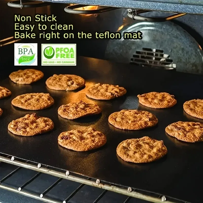 2pcs Large Non Stick Oven Line - Super Kitchen Baking Mat avis et prix
