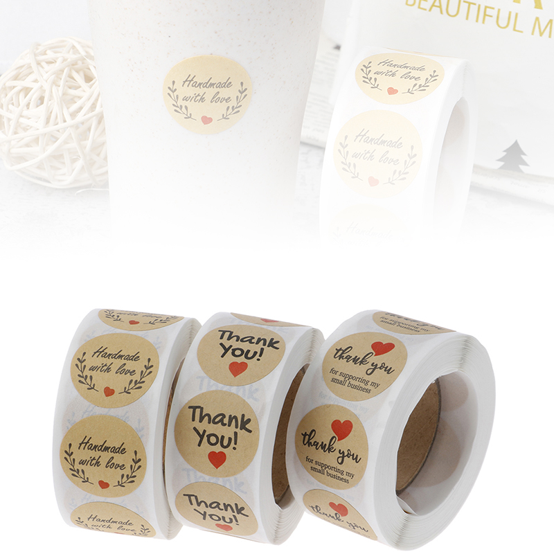 500pcs Thank You Stickers Seal - Kitchen.Baking Labels avis et prix