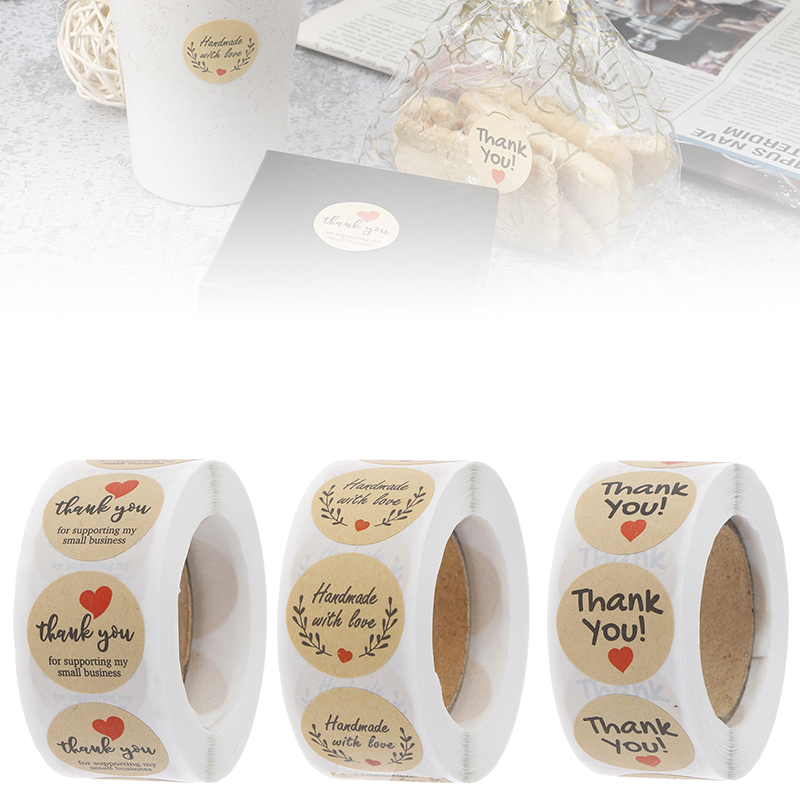 500pcs Thank You Stickers Seal - Kitchen.Baking Labels avis et prix