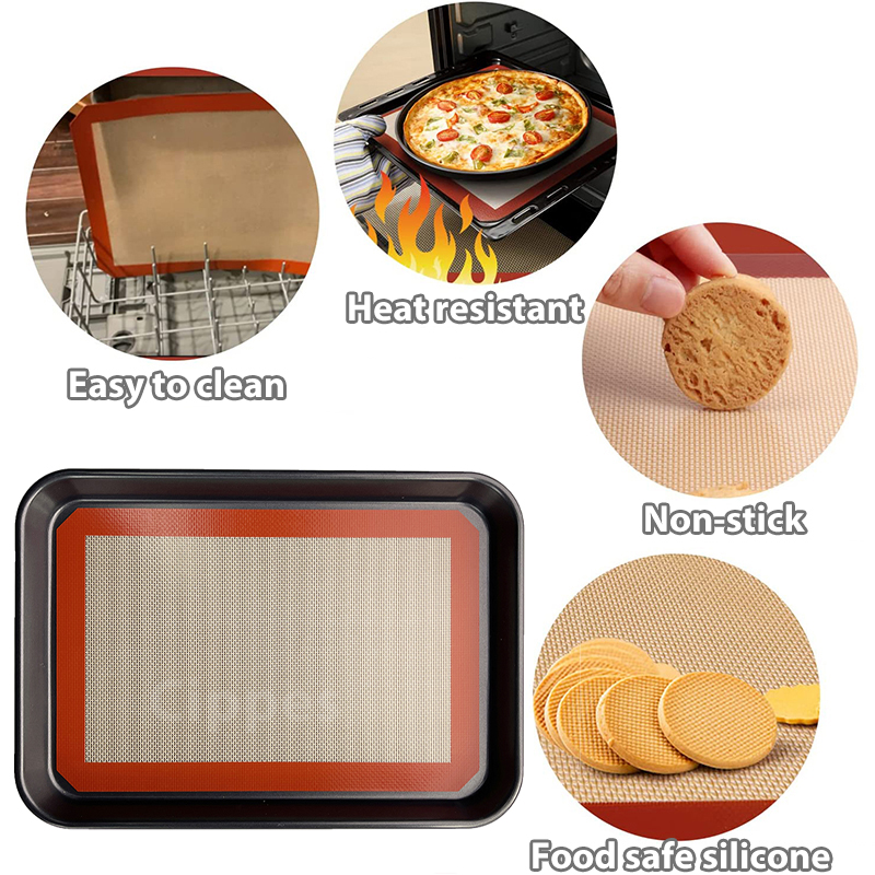 1PC, 2PCS Silicone Baking Mats - Super Kitchen Baking Mat avis et prix