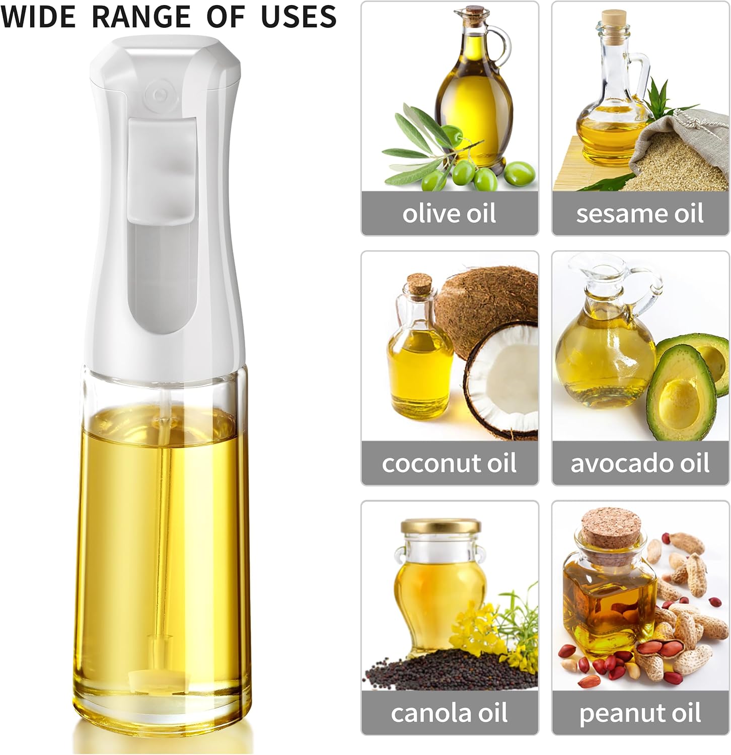 200ml Glass Oil Sprayer for Ai - Kitchen Glass Baking Set avis et prix