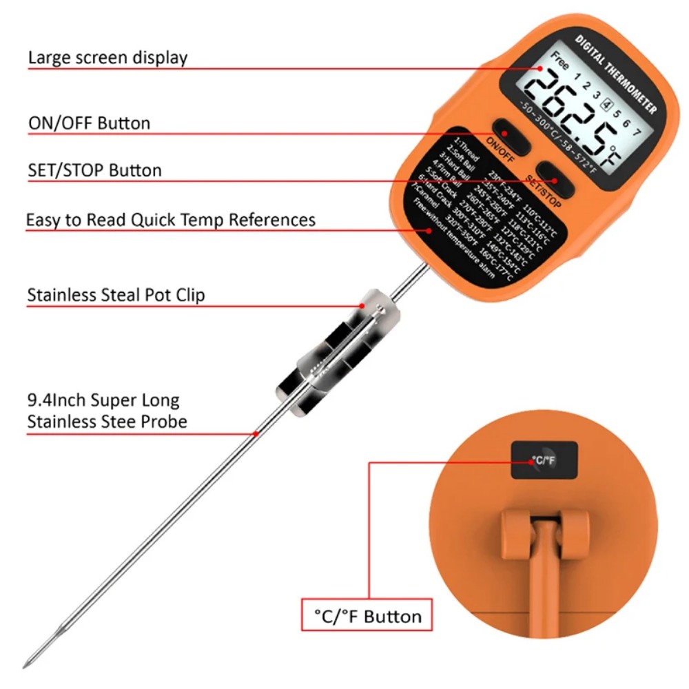 Instant Read Digital Kitchen F - Kitchen And Baking Tools avis et prix