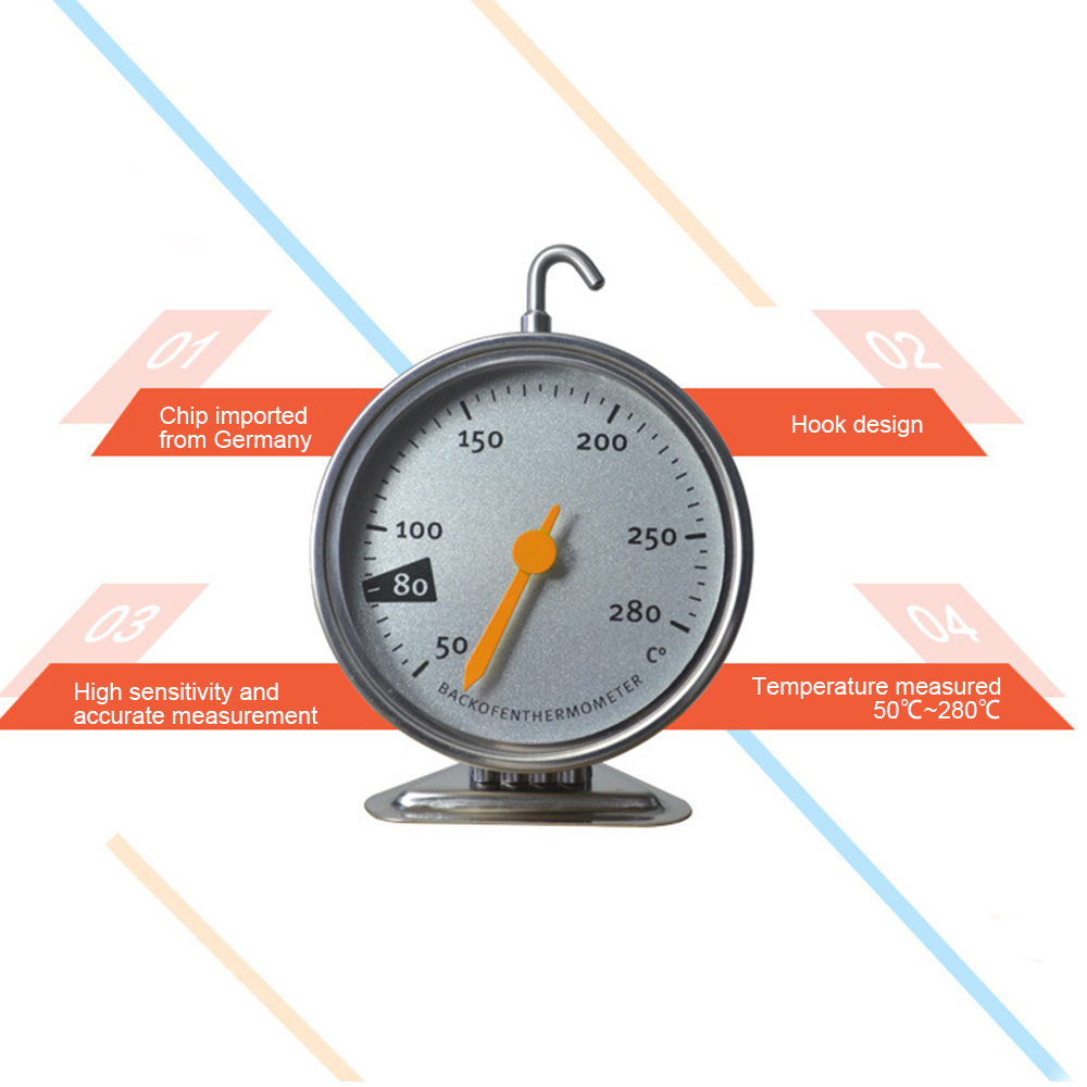 50-280 Celsius Oven Thermomete - Oven Thermometer Analog avis et prix