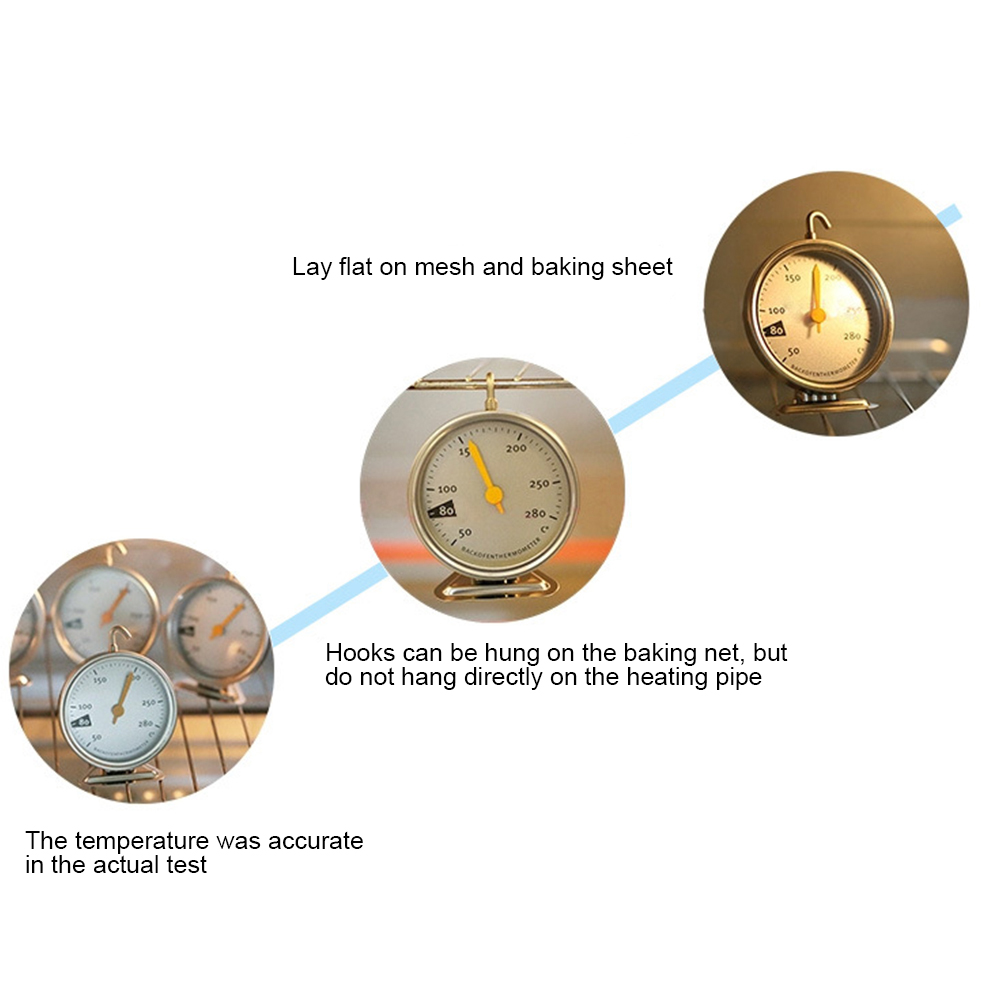 50-280 Celsius Oven Thermomete - Oven Thermometer Analog avis et prix