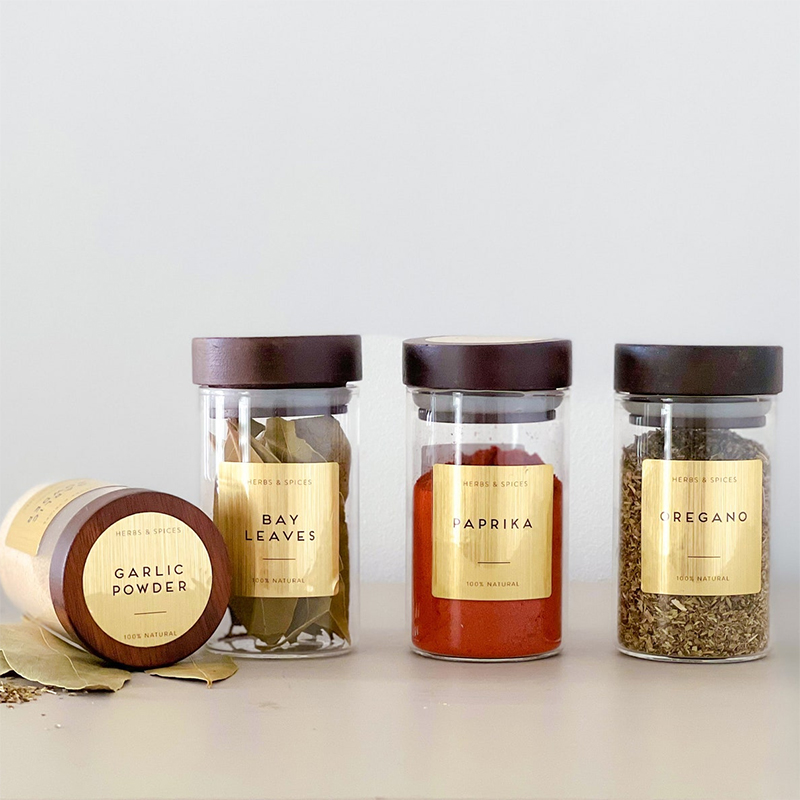 10Pcs Personalised Gold Metall - Kitchen.Baking Labels avis et prix