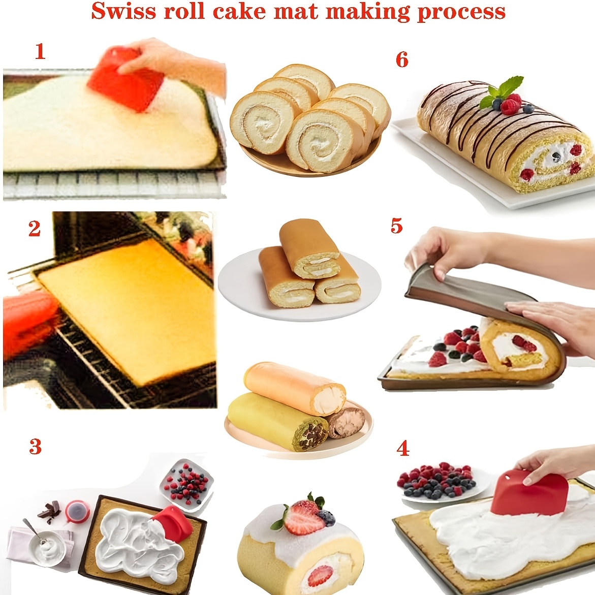 2 Silicone Baking Mats for Swi - Kitchen Baking Mat avis et prix
