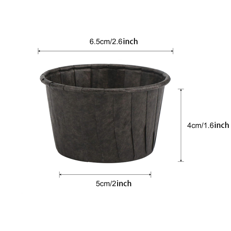 25Pcs Rolled Edge Cake Cups, W - Kitchen Baking Mat avis et prix