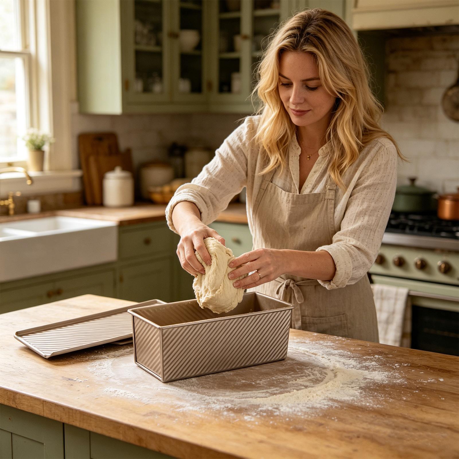 Bread Baking Pan Corrugated Ca - Kitchen Baking Pan avis et prix