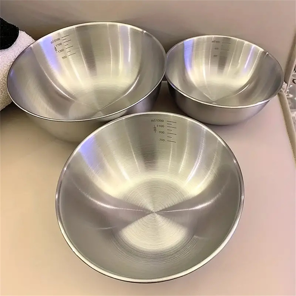 1-3 Stainless Steel Bowl Set w - Kitchen Baking Essentials avis et prix
