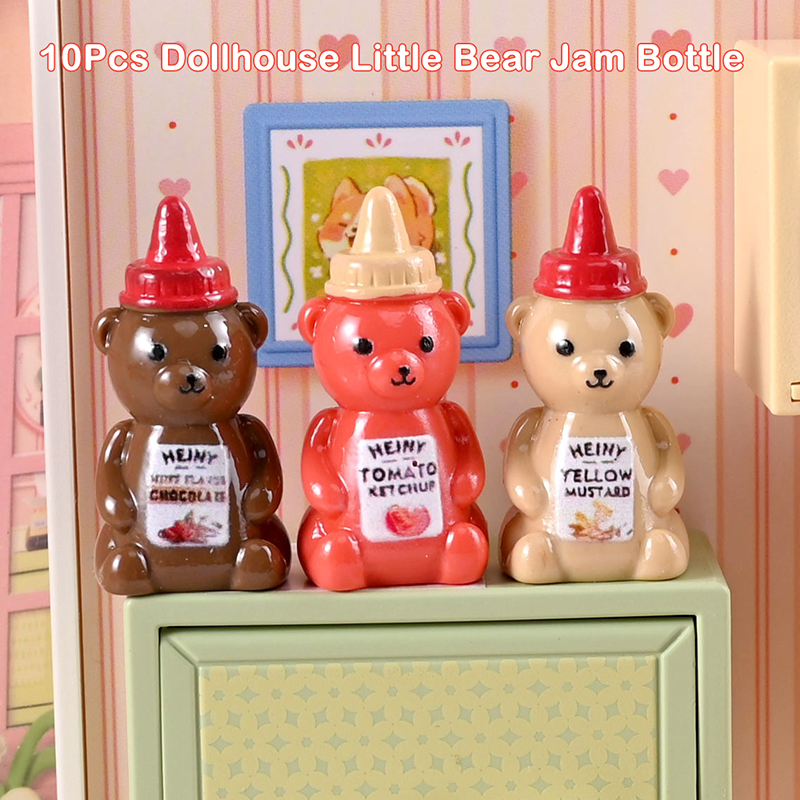 10Pcs 1/12 Dollhouse Simulated - Kitchen Baking Storage avis et prix