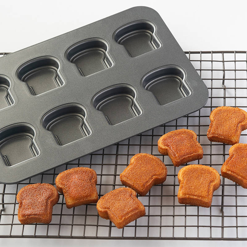 8 Cavity Toast Bread Pattern C - Kitchen Baking Pan avis et prix