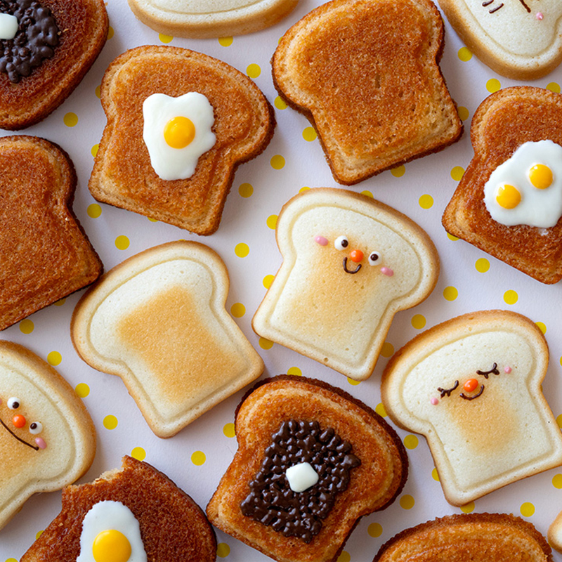8 Cavity Toast Bread Pattern C - Kitchen Baking Pan avis et prix