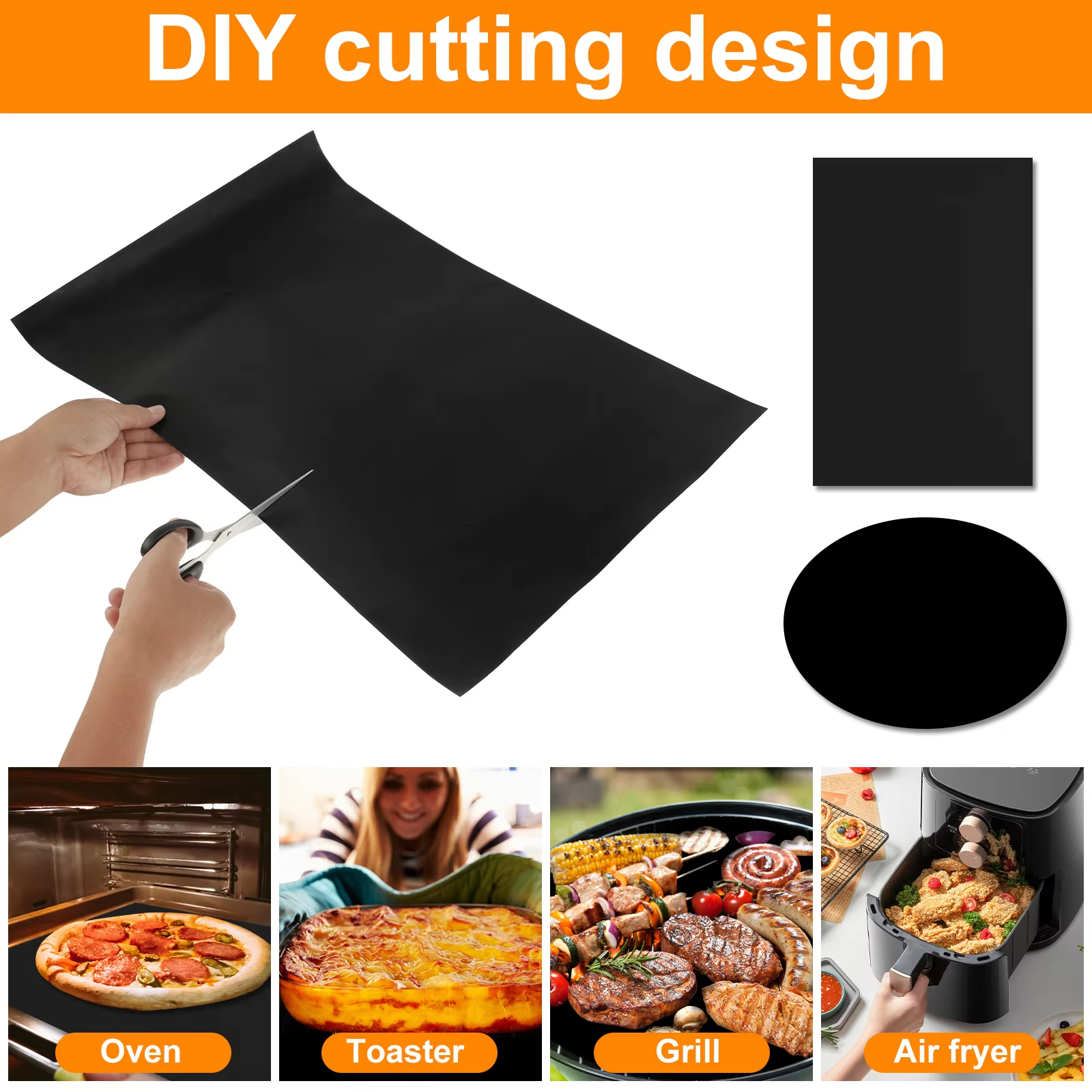 10Pcs Oven Liners Grill Mat 50 - Super Kitchen Baking Mat avis et prix