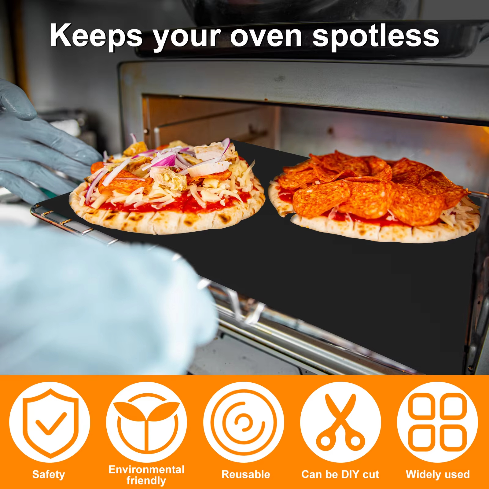 10Pcs Oven Liners Grill Mat 50 - Super Kitchen Baking Mat avis et prix