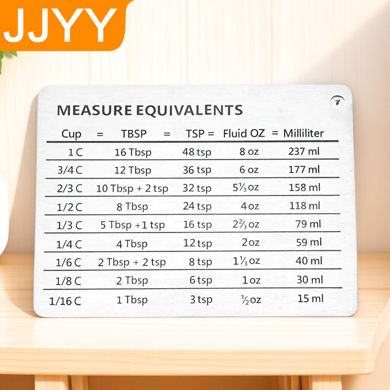 Stainless Steel Kitchen Scale  - Kitchen Baking Conversion Chart avis et prix