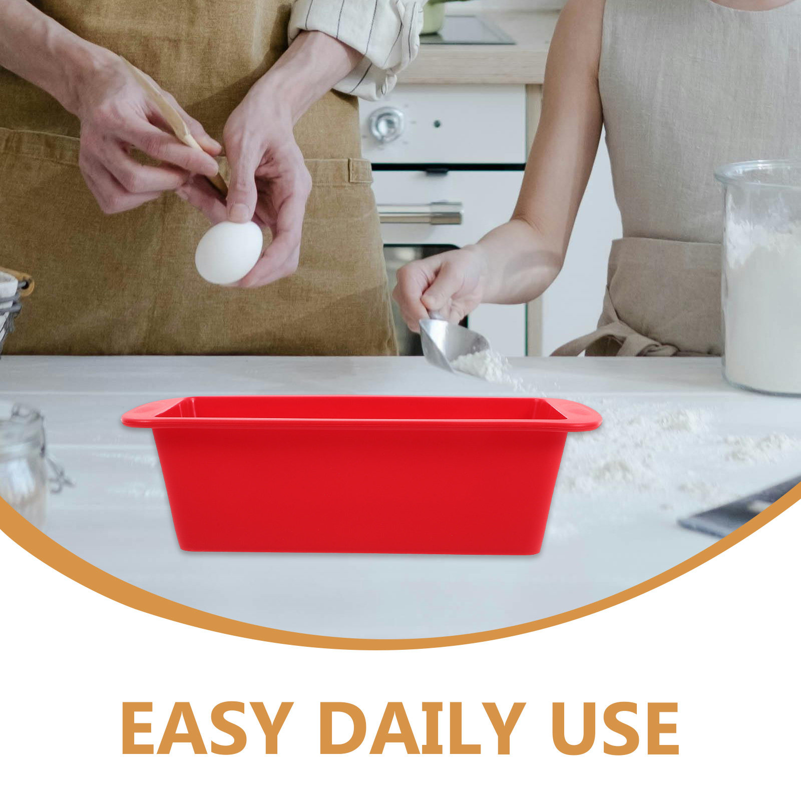 Silicone Non-Stick Bread Bakin - Kitchen Baking Pan avis et prix
