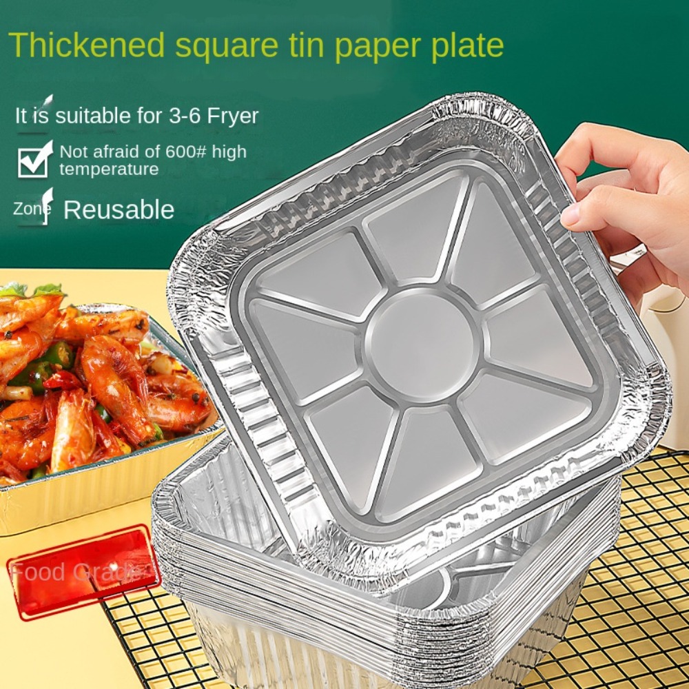 20CM Air Fryer Aluminum Foil P - Kitchen Baking Pan avis et prix