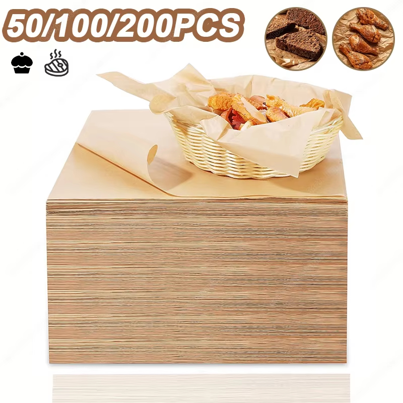 50/100/200PCS Baking Paper Par - Kitchen Baking Mat avis et prix
