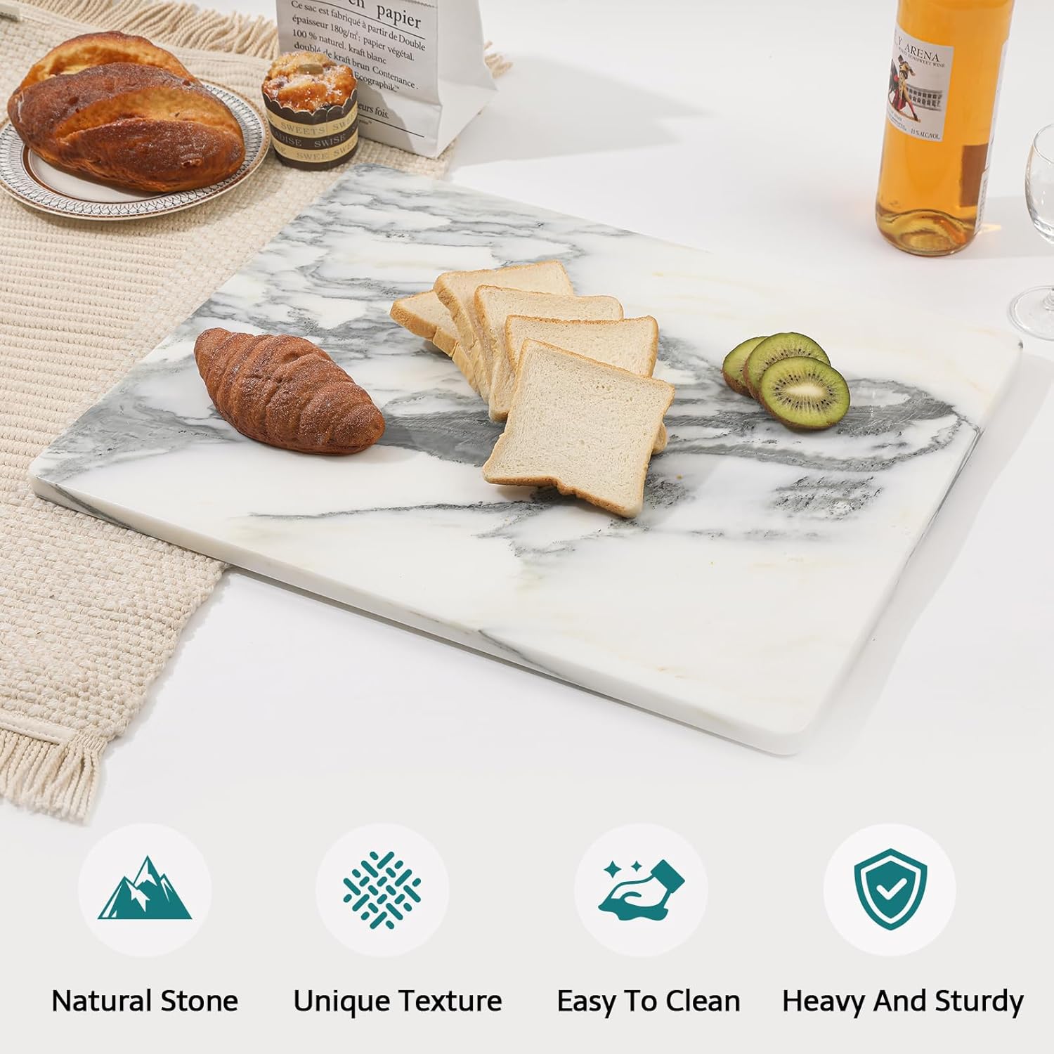 Marble Stone Cutting Board For - Kitchen Baking Area avis et prix