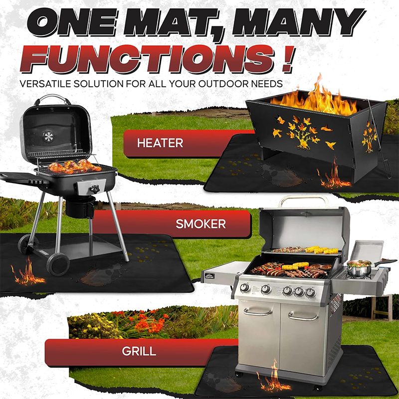 LMETJMA Under Grill Mat Heat R - Super Kitchen Baking Mat avis et prix
