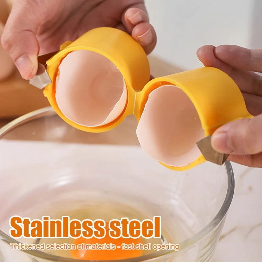 1/3pcs-Stainless Steel Eggshel - Kitchen Baking Essentials avis et prix