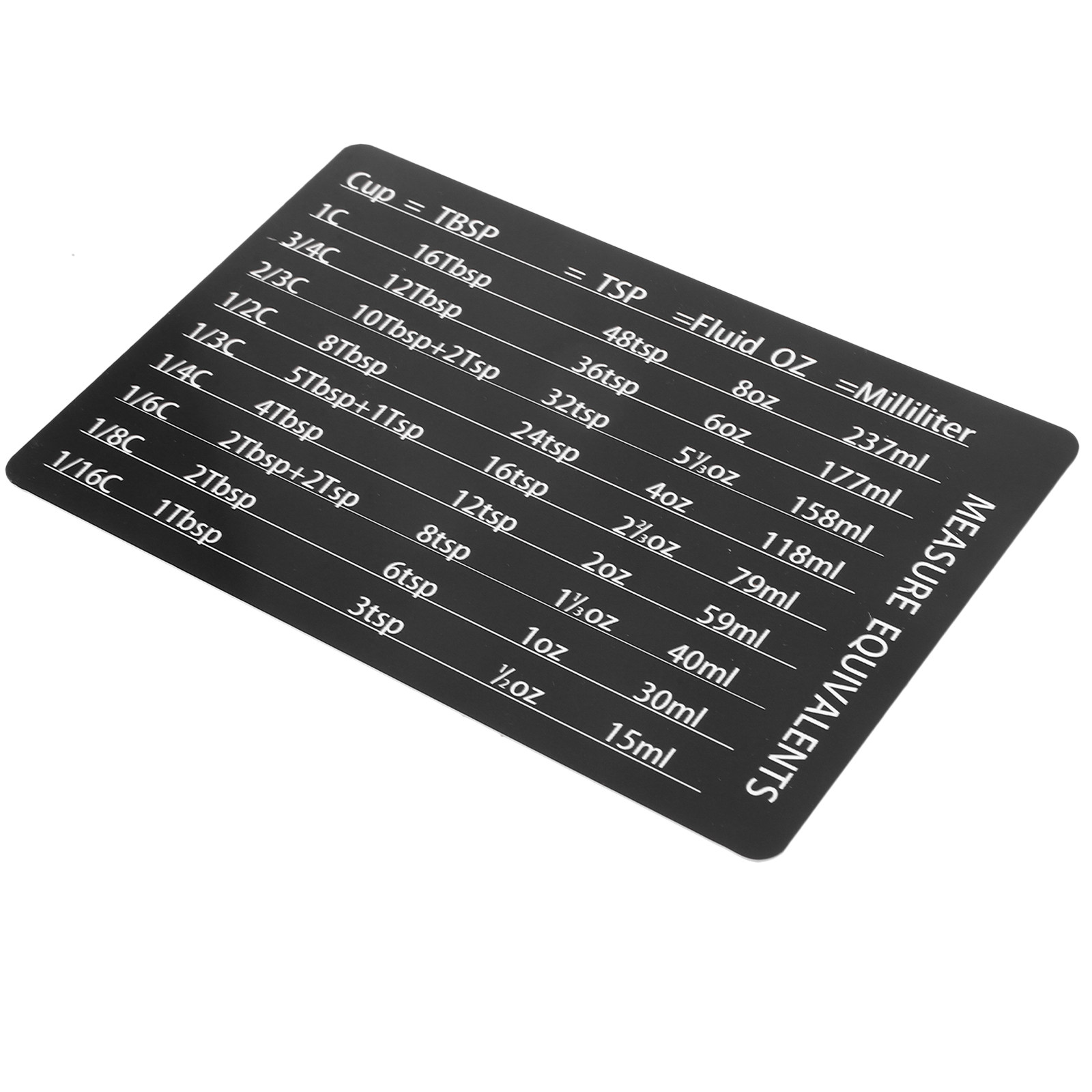 Magnetic Kitchen Conversion Ch - Kitchen Baking Conversion Chart avis et prix