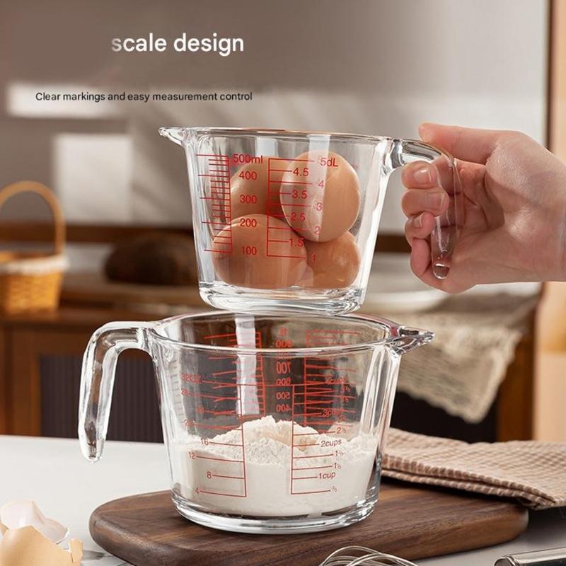 Glass Measuring Cup With Preci - Kitchen Baking Essentials avis et prix