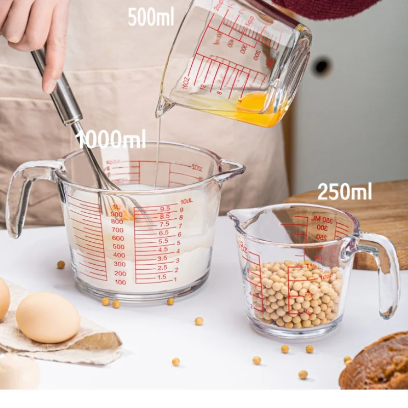 2/4 Cup Glass Measuring Cup Fo - Kitchen Baking Essentials avis et prix