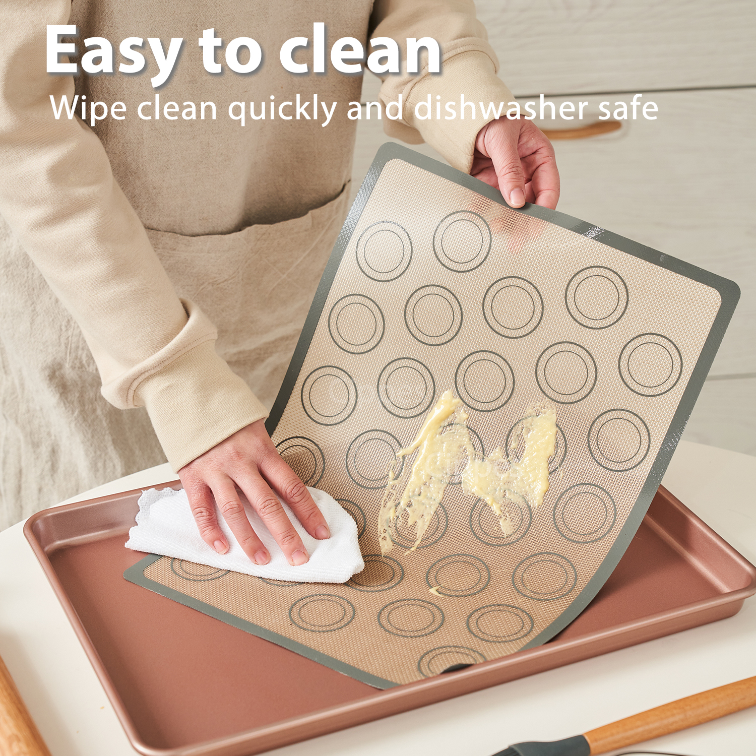 1PC Silicone Baking Mat for Ov - Super Kitchen Baking Mat avis et prix