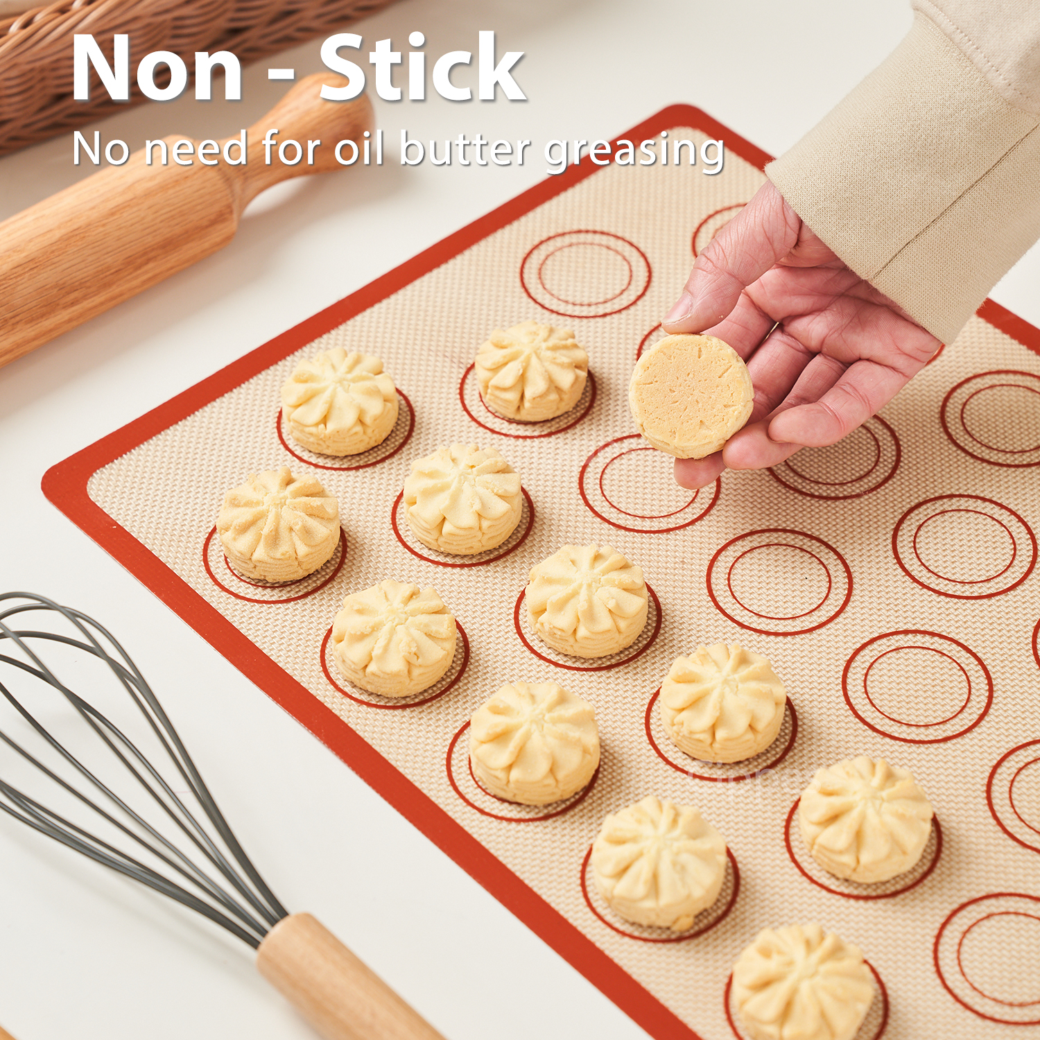 1PC Silicone Baking Mat for Ov - Super Kitchen Baking Mat avis et prix