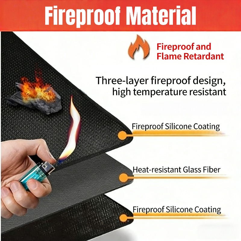 Outdoor Bbq Grill Mat Oven Lin - Super Kitchen Baking Mat avis et prix