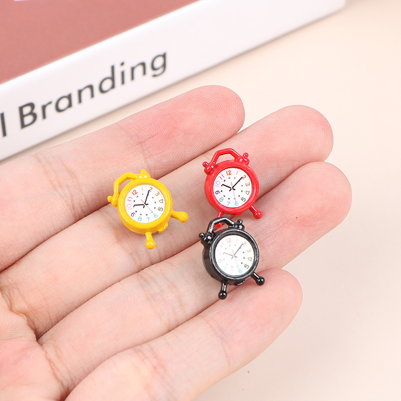 1PC 1:12 Scale Alarm Clock Dol - Kitchen Baking Storage avis et prix