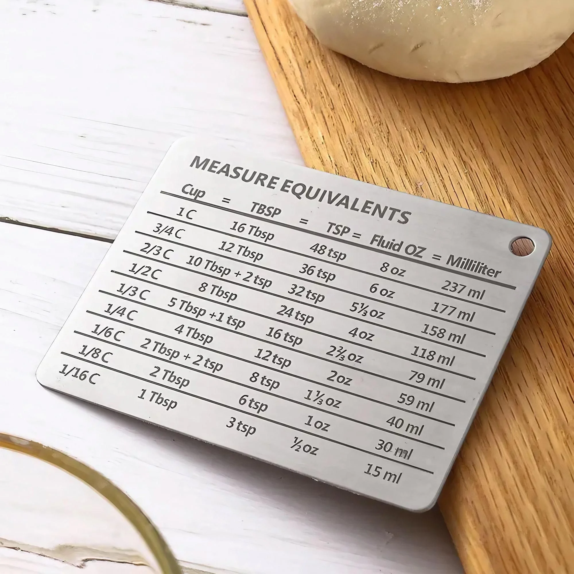Stainless Steel Kitchen Scale  - Kitchen Baking Conversion Chart avis et prix