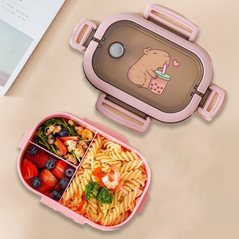 Capybara Bento Lunch Box Anime - Kitchen Baking Storage avis et prix