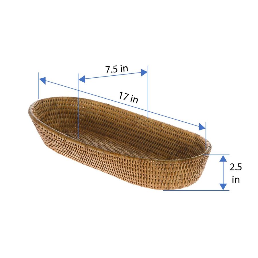 La Jolla Bread Basket Woven Ra - Kitchen Baking Storage avis et prix