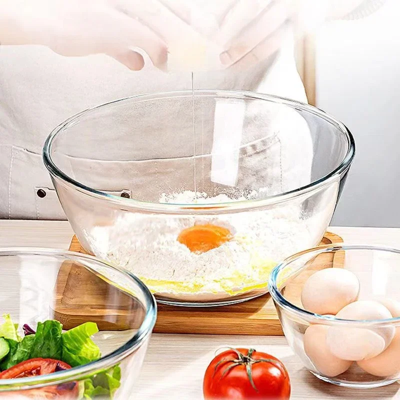 Glass Kitchen Aid Bowl Mixing  - Kitchen Glass Baking Set avis et prix