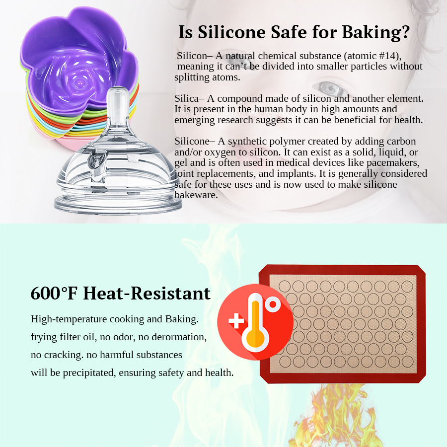 Silicone Baking Mat Pad Sheet  - Super Kitchen Baking Mat avis et prix
