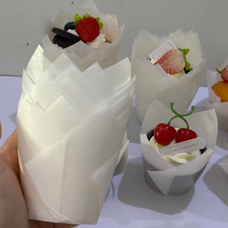 50Pcs/100Pcs/200Pcs Tulip Cake - Kitchen Baking Mat avis et prix