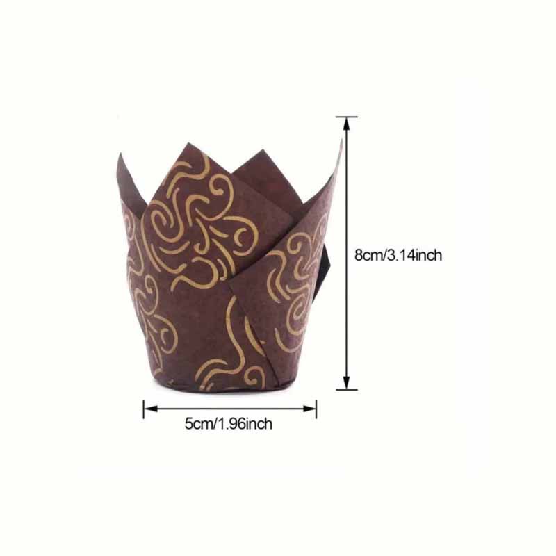 50Pcs/100Pcs/200Pcs Tulip Cake - Kitchen Baking Mat avis et prix
