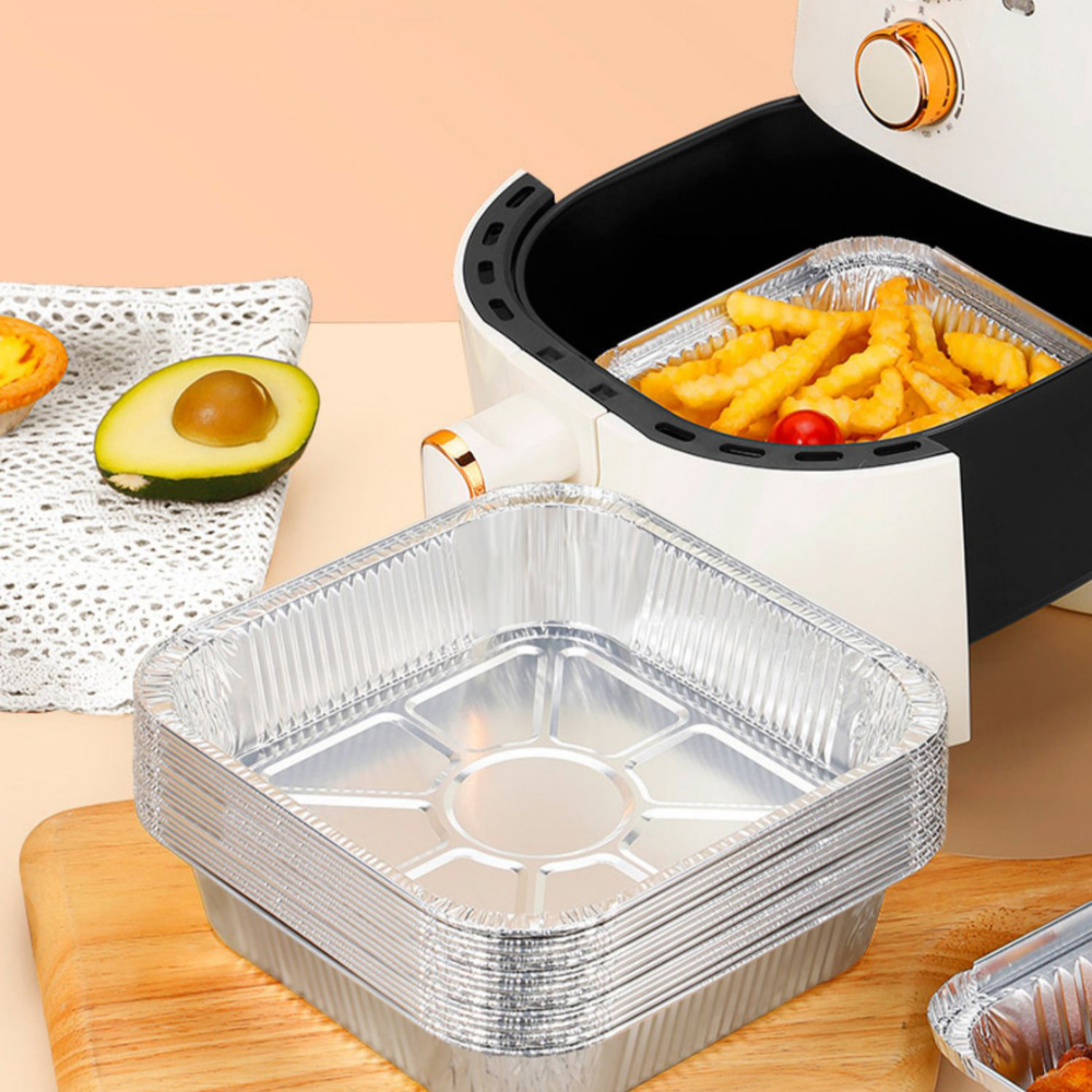 20CM Air Fryer Aluminum Foil P - Kitchen Baking Pan avis et prix