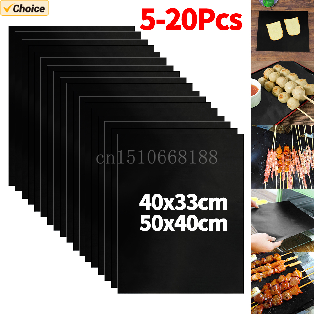 5-20Pcs Oven Liners Grill Mat  - Super Kitchen Baking Mat avis et prix