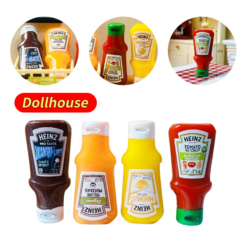 4Pcs Dollhouse Miniature Straw - Kitchen Baking Storage avis et prix