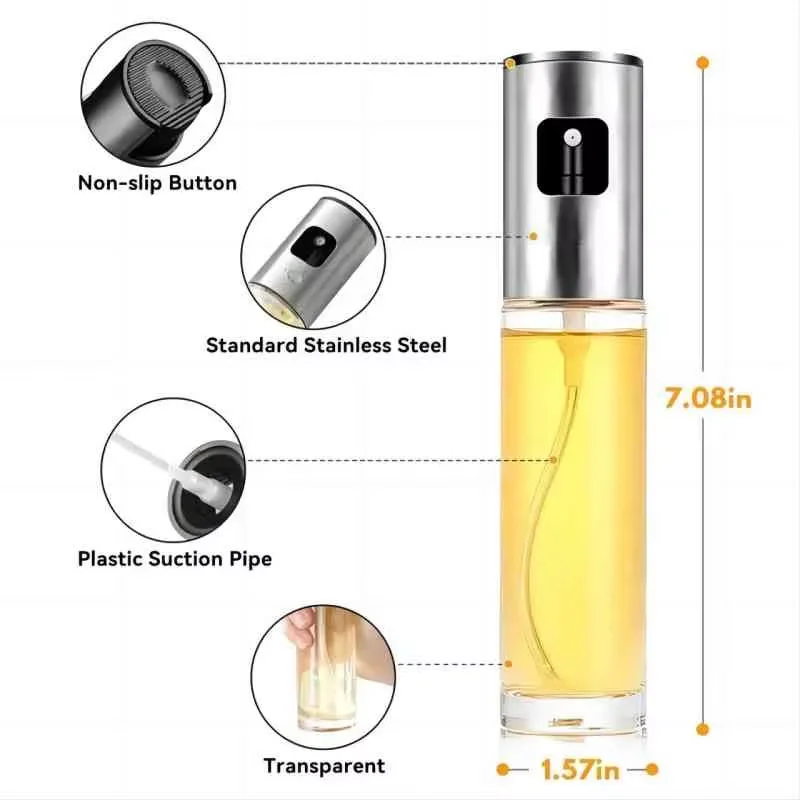 Glass Oil Sprayer for Cooking  - Kitchen Glass Baking Set avis et prix